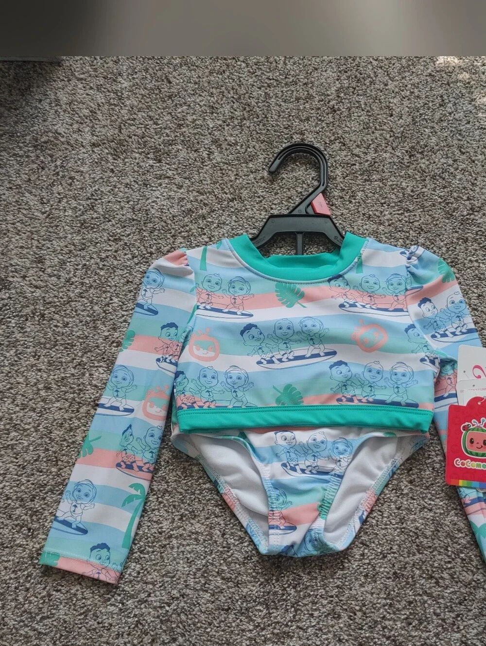 Nwt 2T Cocomelon Swimsuit